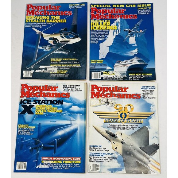 1993 COMPLETE Year - 12 Issues POPULAR MECHANICS Magazine Bullet Train Sarajevo - Picture 7 of 8